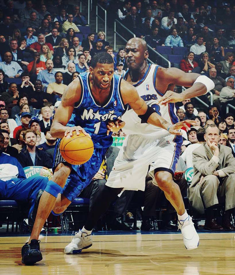 tracy mcgrady #1 blue jersey